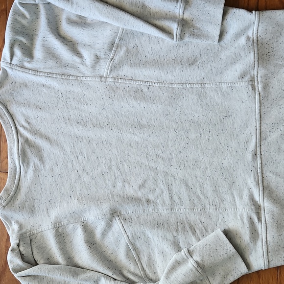 J. JILL LIGHT GRAY SPECKLED SWEATSHIRT (New $89) Sz XL - Picture 5 of 5